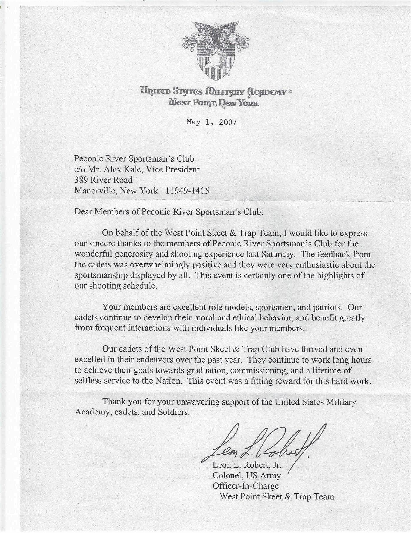 United States Military Academy West Point 2007