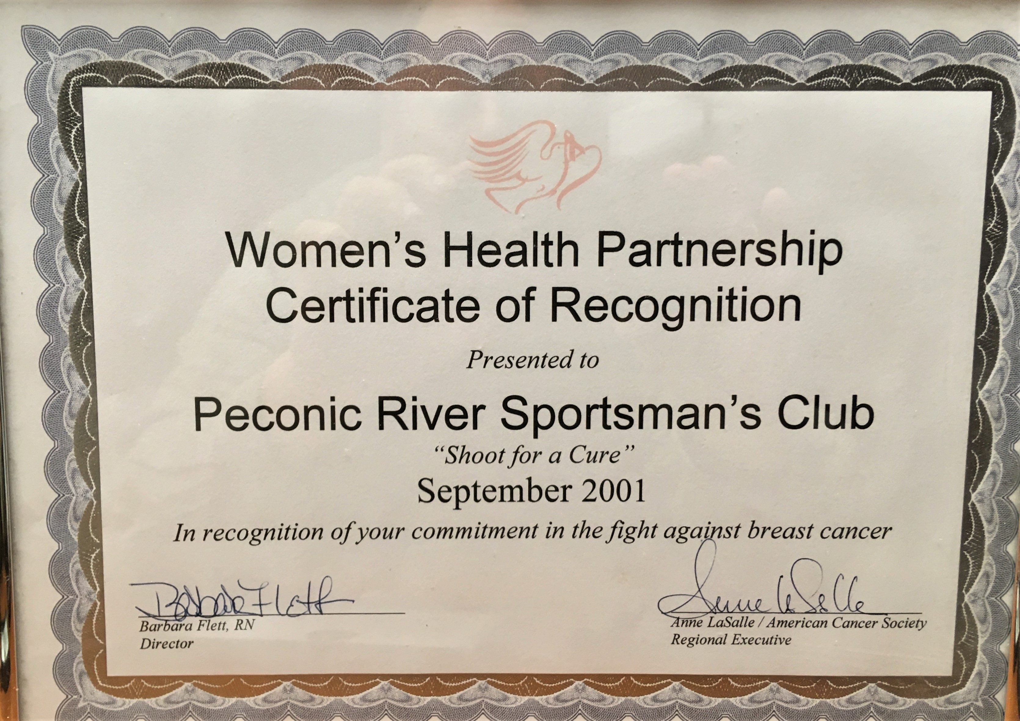 Women's Health Partnership 2001