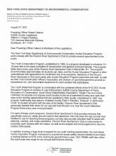 New York State DEC Aug 2021