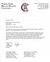 North Fork Breast Health Coalition 2016