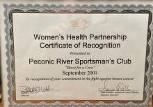 Women's Health Partnership 2001